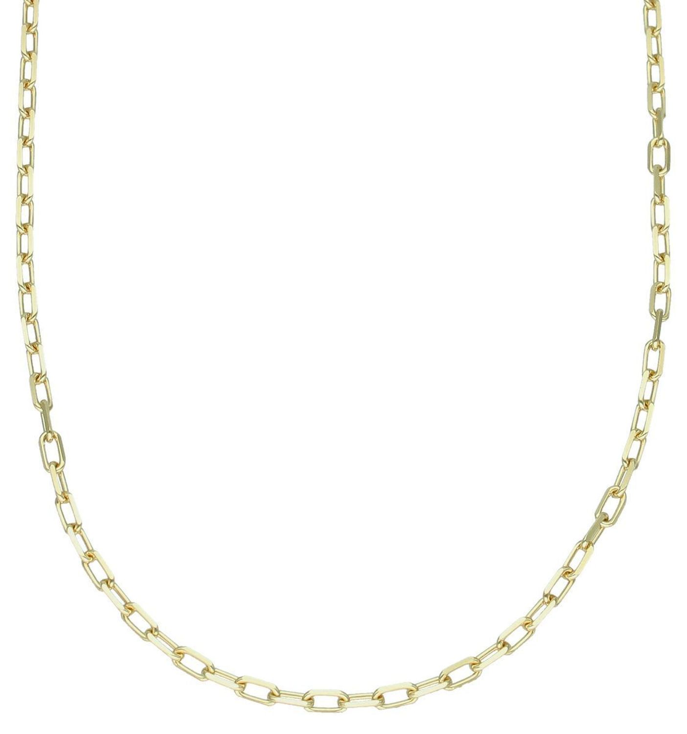 Złoty łańcuszek próby 585 ze splotem ankier o szerokości 2,2 mm. Waży 5,68 g, posiada wygodne zapięcie na karabińczyk. Idealny do noszenia solo lub z zawieszką.1.jpg